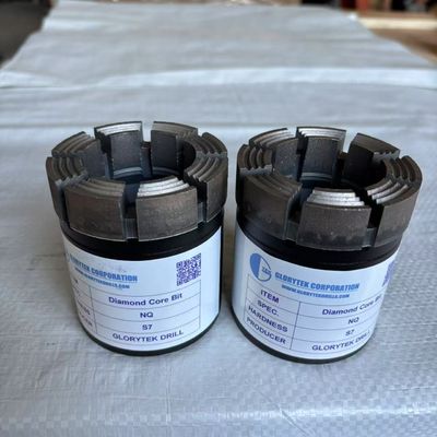 NQ Diamond Core Bit S9 Mining Drilling Bit Of Well Forgeur de puits