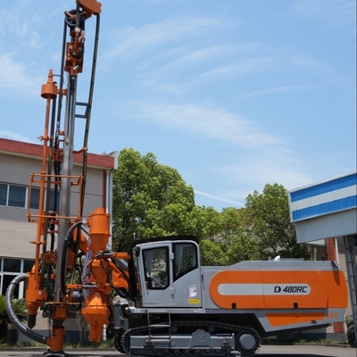 Machines de forage de trous de mine montées sur chenilles pour l'extraction de métaux précieux et le dynamitage