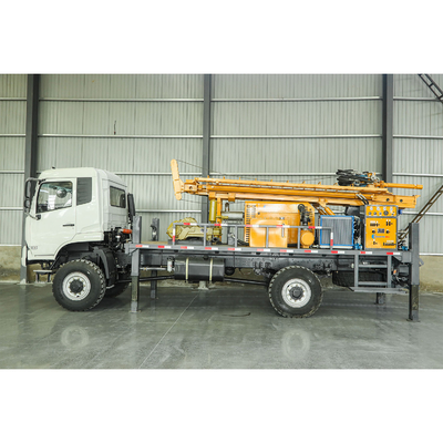 GL500T Foreuse hydraulique sur camion pour puits d'eau de 500 m