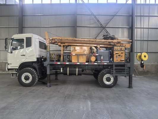 GL500T Truck hydraulique monté puits de forage de puits d'eau Forage pour puits profonds