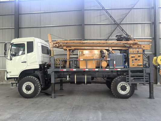 GL500T Truck hydraulique monté puits de forage de puits d'eau Forage pour puits profonds