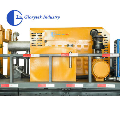 Forageuse de puits d'eau sur camion 4x4 hydraulique complète de 500 m de profondeur avec pompe à boue BW650