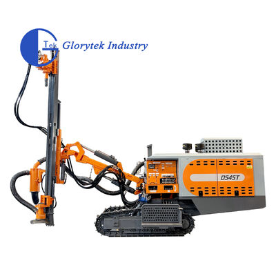D545T Integrated DTH Blasthole Rock Drill/Drilling Rig with High Efficiency Dry-Type Dust Collection System