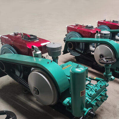 Pompes à piston à trois cylindres horizontales à action unique de haute qualité pour le forage du noyau