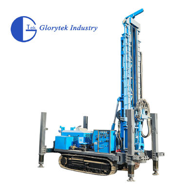 Forage de puits à l'eau de type rampant GL600S Camion monté pour le forage de puits profonds avec une profondeur maximale de 600 m et une plage de diamètre de 105 à 500 mm