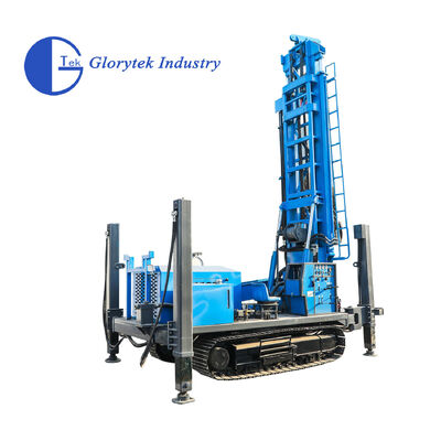 Forage de puits à l'eau de type rampant GL600S Camion monté pour le forage de puits profonds avec une profondeur maximale de 600 m et une plage de diamètre de 105 à 500 mm