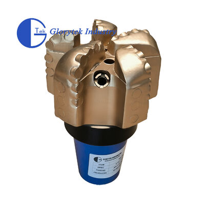 Forage PDC avancée en matrice ou en acier 6 1/2 pouces 5 lames pour roches dures et abrasives