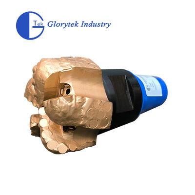 Forage PDC avancé de 6 pouces et 5 lames Corps en acier ou matrice pour roches dures et abrasives