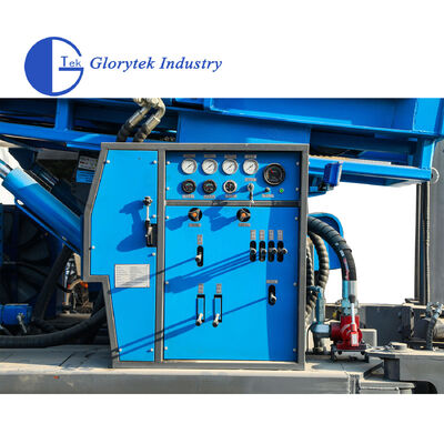 Foret/Appareil de forage de puits GL600S à chenilles en acier pour une profondeur de 600m et un diamètre de 105-500mm