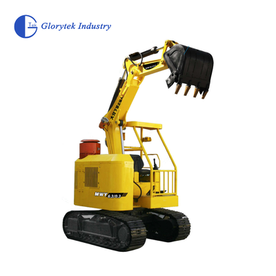6.3T Pelle souterraine (660V/1140V) – Godet de 0,3 m³, Force d'excavation de 40 kN, Chargeuse compacte sur chenilles avec option brise-roche hydraulique