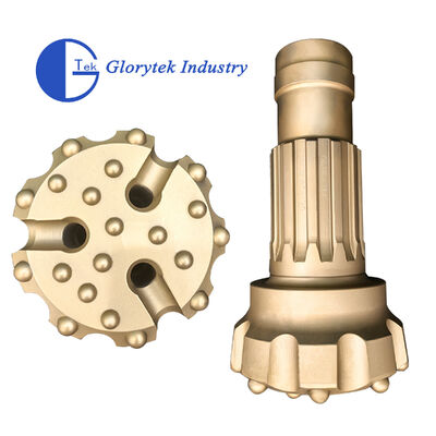 Marché mondial DTH Hammer Bit Toutes tailles avec QL types de charnière pour le forage de roche